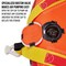 Sunny & Fun Boat Tubes and Towables, Water Tube for Boating with Air Pump & Tow Rope Included